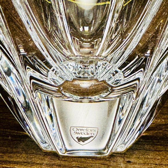 ORREFORS Sweden Rare Orion 7" Round Bowl - Picture 4 of 6